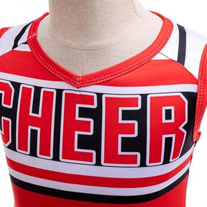 Uniforme de cheerleading pour femmes de taille adulte en matériau respirant de qualité supérieure / Fabriqué sur mesure pour femmes - Product Image 4