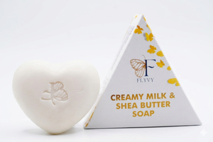 Savon crémeux au lait et au beurre de karité - Product Image 2