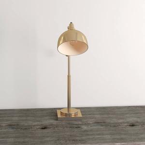 Lámpara de Mesa Decorativa de Latón Grabado con Pantalla de Tambor, Pieza de Iluminación Interior de Estilo Real - Product Image 5