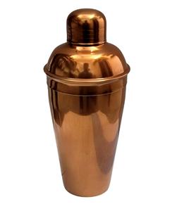 Gold Stainless Steel Cocktail <b>Shaker</b> Set Pack of 2 Durable Shatterproof Mixers Professional Barware At Global Wholesale Export - Product Image 4