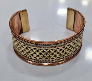 Ladies Fashion Brass <b>Bangles</b> <b>Bracelet</b> Metal Jewelry Supply for Women and Girls for Parties and Gifts GC-BL-402 From India - Product Image 1