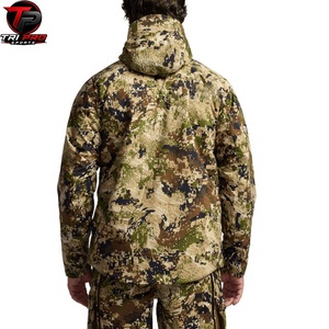 Veste Softshell à Capuche pour Hommes TriPro Sports Premium, Camouflage Hiver, Extérieur, Zip Intégral, Légère, Performance, Chasse, Randonnée - Product Image 6