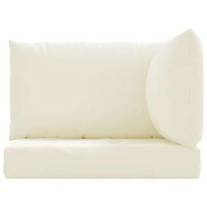 Coussin de palette d'extérieur blanc crème, qualité supérieure, oreillers et housses de siège pour patio - Product Image 4