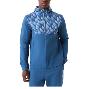Wholesale Men's Sports Windbreaker with Full <b>Zip</b> <b>Hood</b> and Functional Pockets - Product Image 4