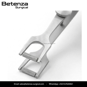 Pinza Nasal Profesional Cottle Columella de 10 cm, Pinza de Precisión para Rinoplastia y Cirugía ORL, Mandíbula Dentada de Acero Inoxidable - Product Image 5