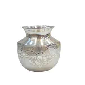 Kalash de Aluminio para Ceremonias Tradicionales de Pooja, Adoración en Templos, Rituales de Boda y Uso en Oraciones en el Hogar, Decoración del Hogar - Product Image 2