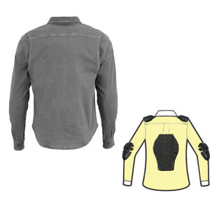 Unique Design Men Denim Shirt Long Sleeve Vintage Washed Look Modern Casual Style Soft Cotton Comfortable To Wear Top-Notch Oem - Product Image 3