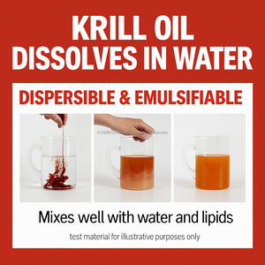 Capsule molle d'huile de krill oméga-3 de haute qualité Comprimés de dosage OEM de supplément de santé quotidien naturel pour adultes - Product Image 6