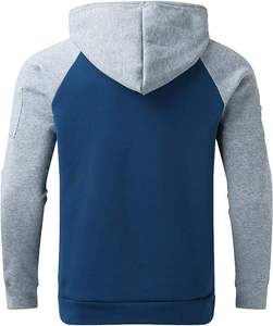 Ensembles de sweats à capuche et de survêtements pour hommes imprimés personnalisés avec logo, écologiques et décontractés - Séchage rapide, 100 % polyester, vêtements de sport, commandes en gros, hiver - Product Image 3