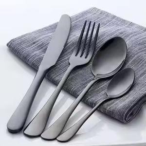 High End <b>Flatware</b> Stainless Steel Cutlery Set Built for Long Lasting Shine and Premium Dining Atmosphere - Product Image 1