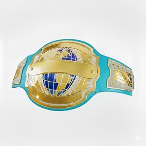 Custom World Heavyweight Championship Wrestling Title Belt 2cm Gold Plates Leather Waterproof Highly Breathable Eco-Friendly - Product Image 5