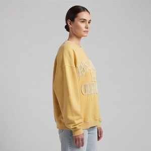 Sweat-shirts à épaules tombantes brodés effet usé pour femmes, style streetwear, coupe ample - Product Image 2