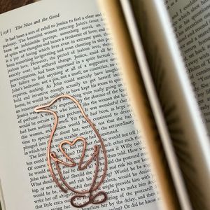 Decorative Copper <b>Bookmark</b> Wire Design Handmade Durable Metal Page Marker Premium Book Accessory for Students Readers Office Use - Product Image 2