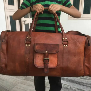 Bolsa de Viaje de Cuero de Moda con Bolsillo Multifuncional, Tamaño y Color Personalizables, Disponible para Pedidos al por Mayor - Product Image 4
