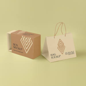 Juego de Bolsas de Regalo de Papel Personalizadas y Cajas de Envío, Caja de Embalaje Pequeña de Papel con su Propio Logotipo para Pequeñas Empresas, Muestra Gratuita - Product Image 5