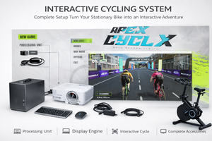 Eshark Juego de Ciclismo Interactivo para Interiores, Atracción Comercial de Fitness - Product Image 5