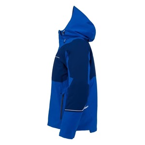 Chaqueta Impermeable con Capucha, Diseño Color Block, Cierre de Cremallera, Corte Regular, para Invierno y Actividades al Aire Libre, Material de Poliéster - Product Image 6