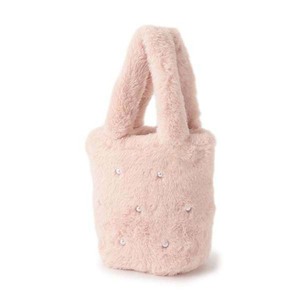 Bolso Abierto de Una Sola Correa con Adornos de Perlas y Piel Sintética, Estilo Vintage Moderno y Lujoso para Mujer - Product Image 3