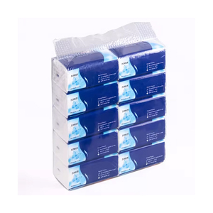 10 Paquetes de Toallitas Faciales Suaves de 3 Capas, 100% Pulpa de Madera Virgen, Logotipo y Empaque Personalizados OEM para Uso Doméstico, Hotelero y de Oficina - Product Image 1