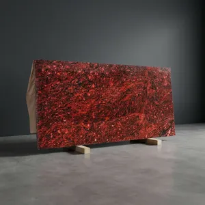 Top Selling Ferrari Red Granite Natural <b>Stone</b> Slabs Premium Durable Building Material for Residential Commercial - Product Image 1