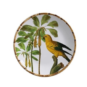 Plateaux de service de luxe très demandés, décoratifs pour Noël, en fer émaillé, design Art Déco, motif et forme personnalisés - Product Image 4