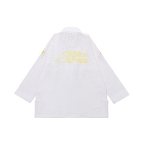 Kimono de BJJ Unisex Personalizado, 100% Algodón, 400g, Antiencogimiento, Secado Rápido, Transpirable, Corte Regular, Adulto, Negro, Servicio OEM - Product Image 5