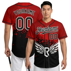 เสื้อเบสบอลโพลีเอสเตอร์แห้งเร็วรุ่นใหม่ ปี 2026 คุณภาพเยี่ยม เย็บอย่างดี ผลิตจากโพลีเอสเตอร์ 100% เหมาะสำหรับเล่นกีฬากลางแจ้ง - Product Image 2