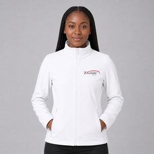Nouvelle arrivée, veste softshell pour femmes, logo personnalisé, coupe-vent, résistante à l'eau, respirante, veste softshell décontractée pour femmes, pour l'extérieur - Product Image 1