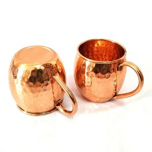 Juego de tazas Moscow Mule de cobre para discotecas y bares en EE. UU., proveedor mayorista, etiqueta privada, exportación de artículos de bar. - Product Image 1