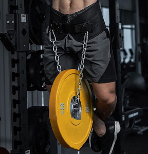 Customize EVA Self-Locking Dip Belt With Heavy Duty Steel <b>Chain</b> Weight Lifting <b>Waist</b> Support Gym Workout Fitness Squat - Product Image 4