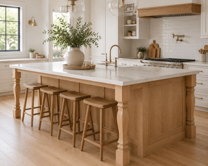 OEM Custom Solid Wood Post Legs for Outdoor Living Room Furniture Kitchen Island Cabinet Support Decorative Design for DIY - Product Image 3