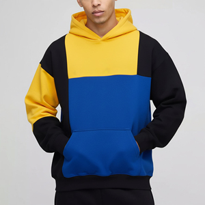 เสื้อฮู้ดดี้ผู้ชายไซส์ใหญ่ ทรงโอเวอร์ไซส์ ผ้าฟลีซ 320 กรัม ซิปหน้า ผ้าโพลีเอสเตอร์/คอตตอน ระบายอากาศได้ดี บุซับใน ใส่สบาย เหมาะสำหรับฤดูหนาว รับผลิตแบบ OEM ODM ขายส่ง - Product Image 1