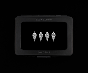 Diamante Blanco de Laboratorio de 6.0 x 3.0 mm, Diamante Cultivado en Laboratorio de Primera Calidad, CVD HPHT, Diamante Pulido Certificado, Proveedor Mayorista de Om Gems - Product Image 1