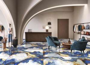 Carreaux de surface haute brillance dynamiques 800x1600 1200x1800 750x1500 mm, conçus pour des espaces élégants avec une apparence lisse et radieuse - Product Image 2