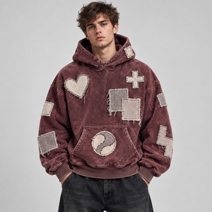 <b>Trendy</b> 100% Cotton Embroidered Winter <b>Hoodie</b> for Men Offers Soft comfort Modern Style Quality Stitching Breathable for Everyday - Product Image 1