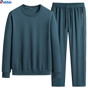 Trajes Deportivos Personalizados de Invierno con Logotipo, Traje Deportivo Unisex de Algodón y Felpa, Transpirable, Grueso, de Gran Tamaño para Hombre - Product Image 3