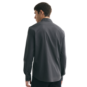 Camisa de Corte Ajustado Fácil de Planchar para Hombre, Camisa Formal Casual, Resistente a las Arrugas, con Botones, Manga Larga, para Oficina y Negocios, Personalizable - Product Image 3