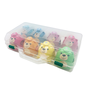Rainbow Bear Push-<b>Activated</b> Bells – 8-Note <b>Table</b> Bells with Vibrant Colors, Percussion Kids Instrument for Sensory Play, Orff In - Product Image 4