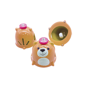 8-note Bear Shaped Push <b>Bells</b> 8 Note Diatonic Note <b>Bells</b> Early Music Learning Animal Themed Educational Music Toys Preschool - Product Image 4