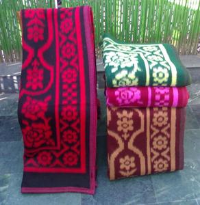 Jetés de lit en coton/polyester tissé style bohème Dulcis, respirants et doux pour la peau, pour le voyage, la décoration intérieure et Noël par hi - Product Image 5