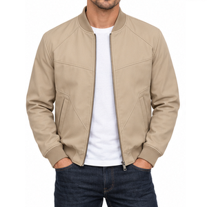 Chaqueta Bomber Casual, Proveedor de Fábrica, Tallas Personalizadas, Colores a Medida, Ropa de Equipo, Pedidos al por Menor, Contratos con Revendedores de Inventario, Muestras - Product Image 1