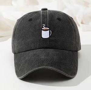 Casquette de baseball unisexe pour adultes, motif tasse à café imprimé par transfert thermique, style décontracté, 100 % coton respirant, toutes saisons, extérieur - Product Image 3