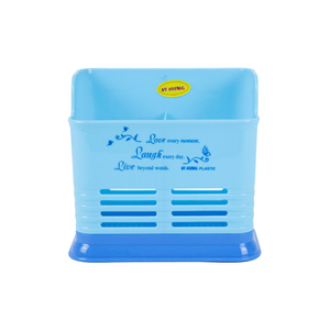 Reposacucharas Rectangular de 2 Secciones, Organizador de Cubiertos de Plástico, Importado de Vietnam para Cocina - Product Image 4