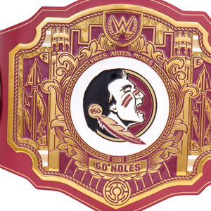 Florida State Seminoles Championship Belt Customizable Wrestling Belt High Quality Collectible Sports Title Belt for Fans - Product Image 5