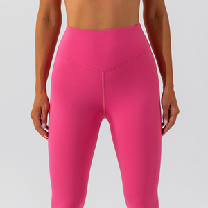 Leggings de Yoga de Cintura Alta para Mujer, Pantalones Deportivos Elásticos de Color Sólido sin Costuras para Gimnasio, Fitness y Entrenamiento - Product Image 5