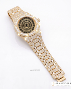 Montre-bracelet pour femme Genesiss Luxury Quartz Sapphire Crystal Cartoon Antique Alloy Square Case Diamond Bezel 42mm Analog 20mm Band - Product Image 2