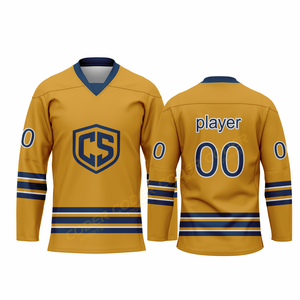 Camisetas de Hockey sobre Hielo Mehs de Alta Calidad, Personalizadas, Sublimadas, Uniformes de Hockey sobre Hielo para Hombre, Transpirables - Product Image 2