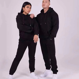 Conjunto Deportivo de Invierno para Hombre, Sudadera con Capucha y Estampado Floral, Pantalones Deportivos Transpirables de Punto 100% Poliéster con Cordón Ajustable - Product Image 4