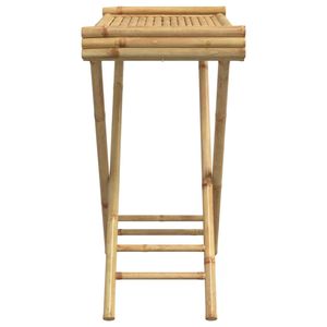Table de service pliante en bambou pour l'extérieur, dimensions 27,8''x16,7''x31,5'' - Product Image 6