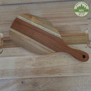 Juego de cuchillo para queso y tabla de cortar de madera de acacia de primera calidad, vajilla para cortar mantequilla, hecha en Vietnam, accesorios de cocina - Product Image 6